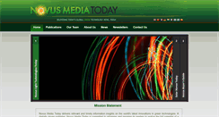 Desktop Screenshot of novustoday.com